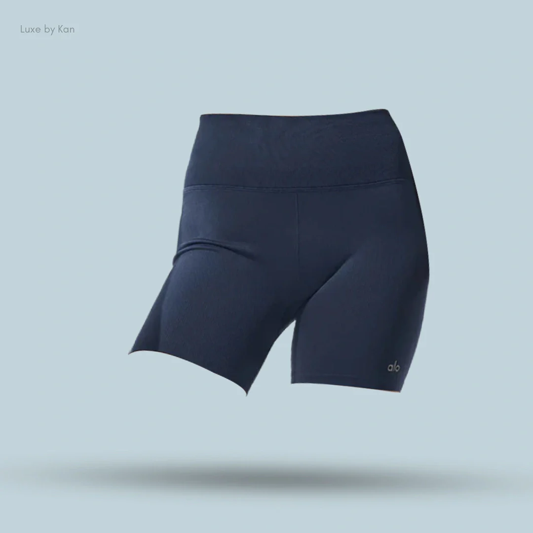 Alo 5" Seamless Ribbed Favorite Short - Image 4