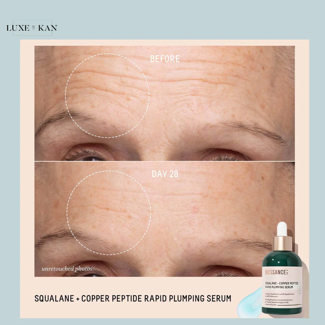 Biossance Squalane + Copper Peptide Rapid Plumping Serum 50ml - Image 3