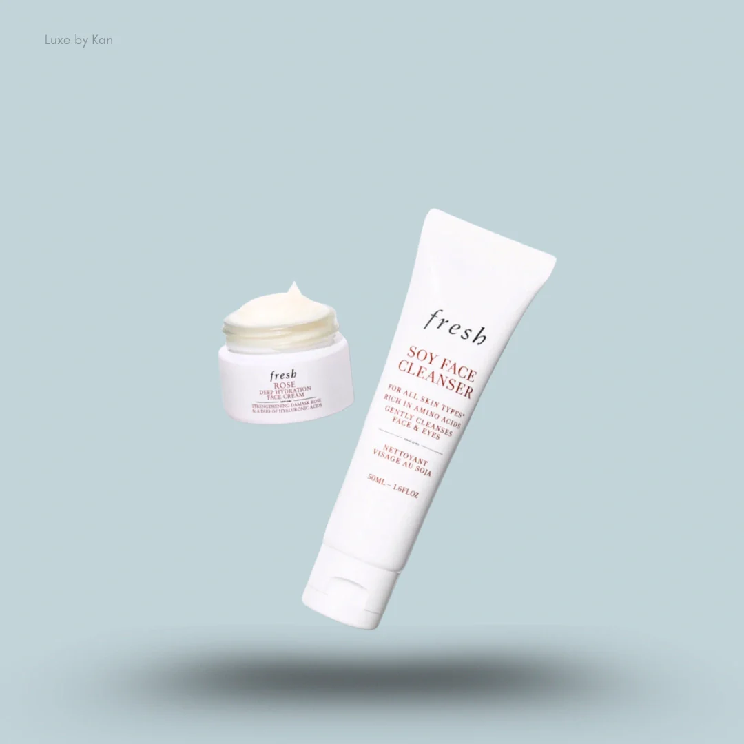 Fresh Cleanse & Moisturize Skincare Set( 50ml, 15ml )