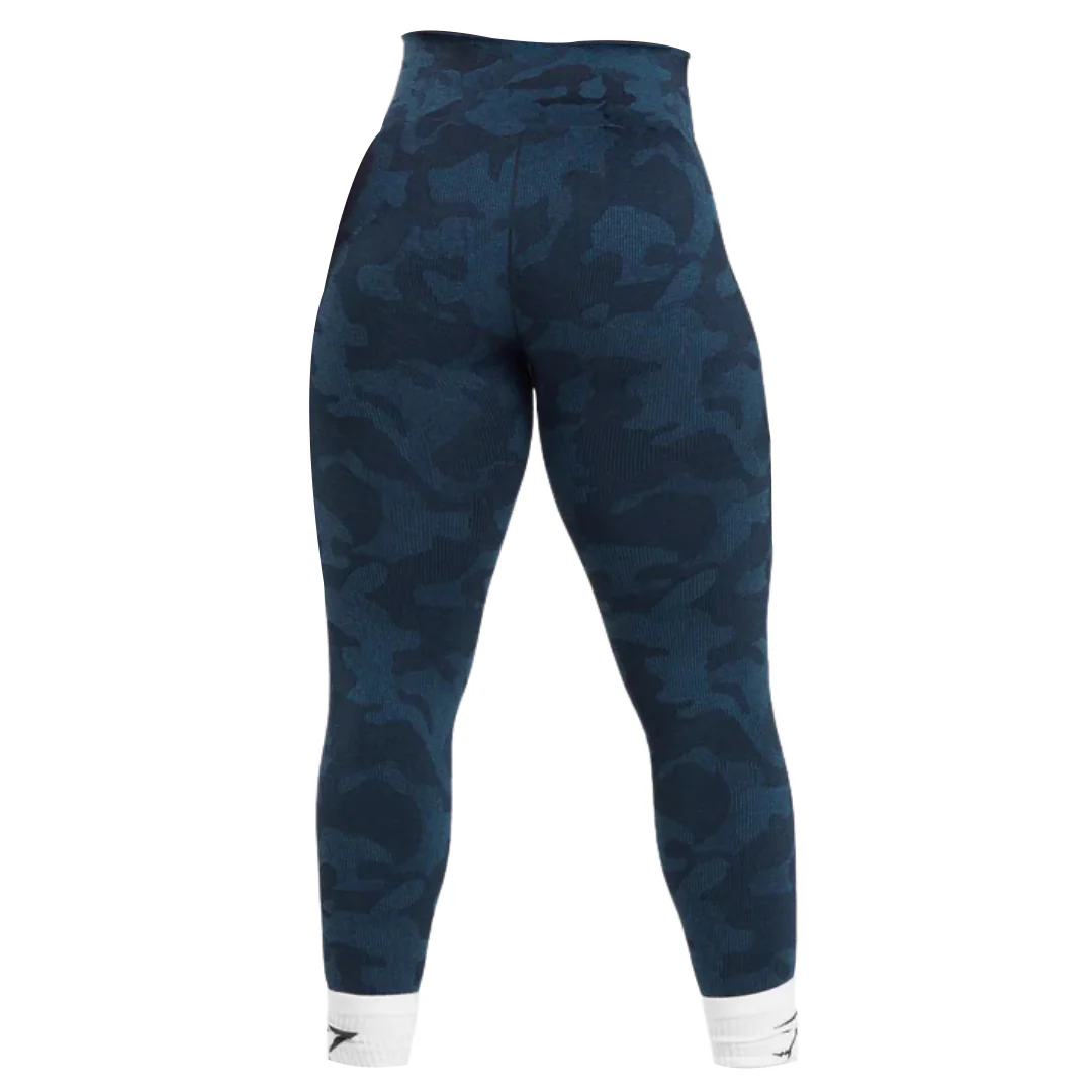 GYMSHARK ADAPT CAMO SEAMLESS RIBBED LEGGINGS - Image 2