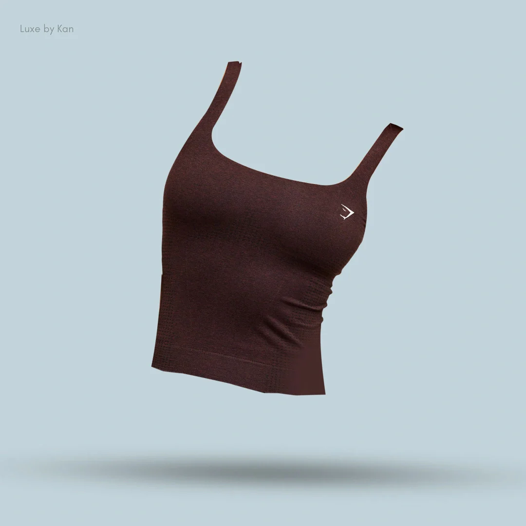 Gymshark Vital Tank With Shelf - Image 3