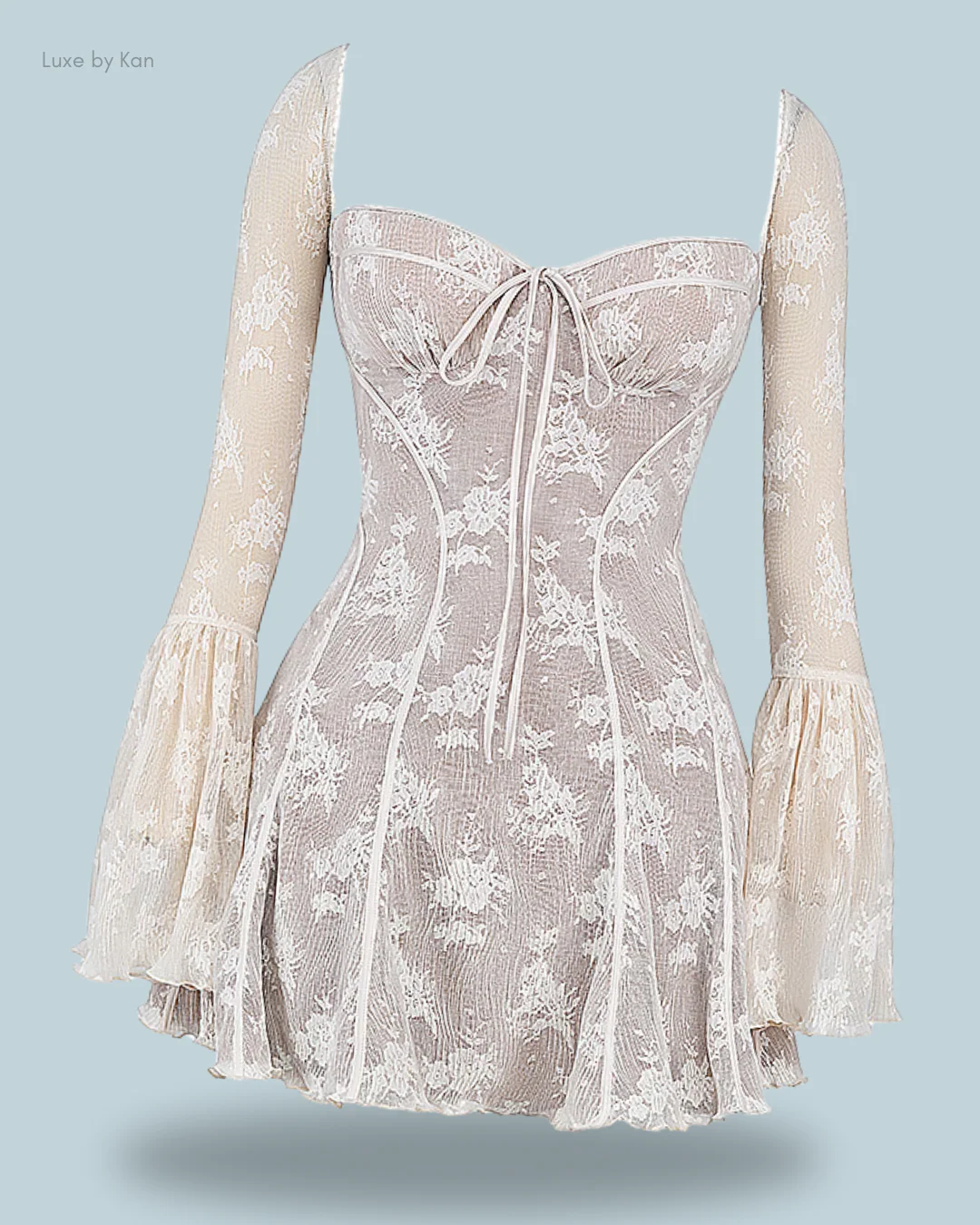 HOUSE OF CB Analissa Lace Corset Dress - Image 3