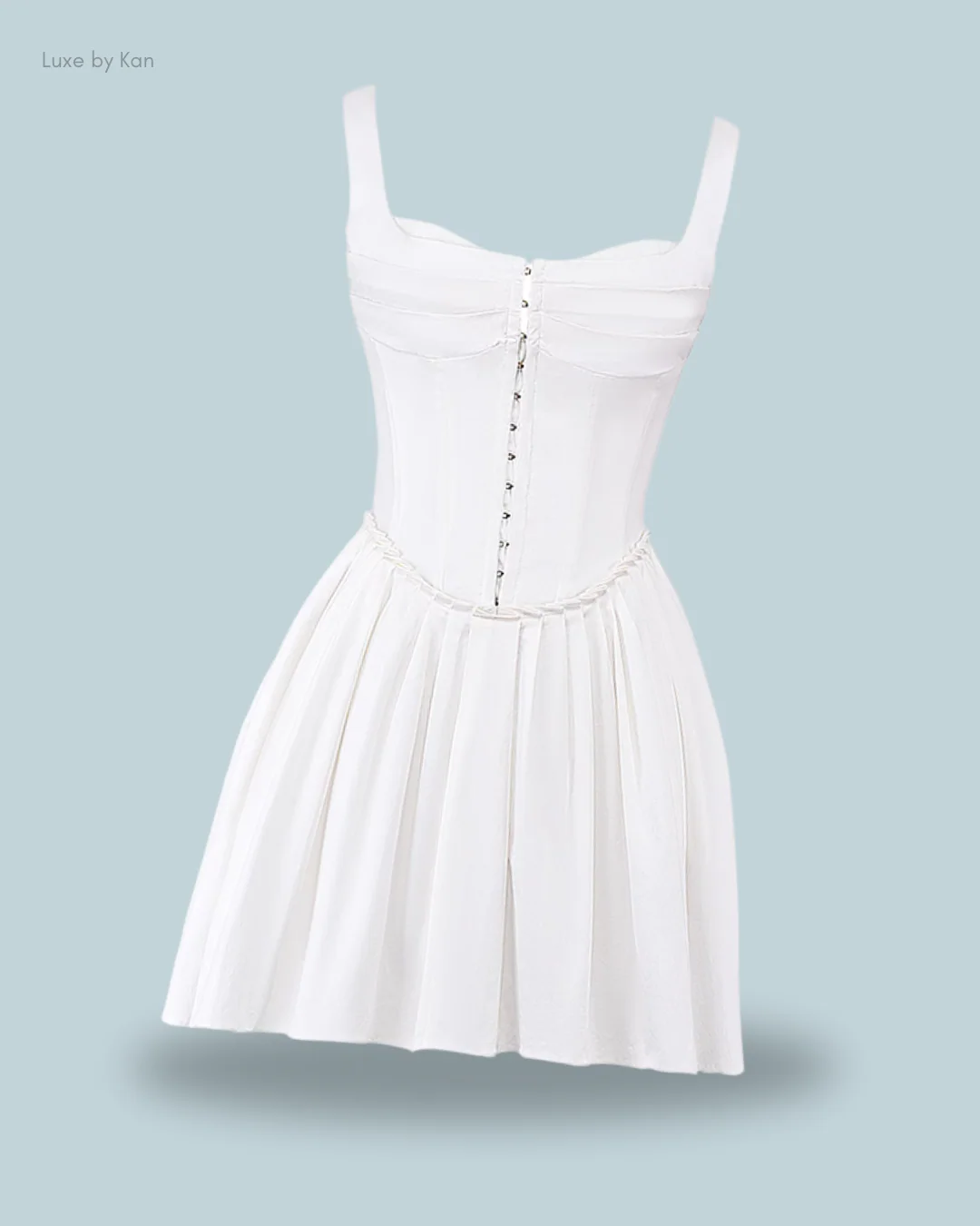 HOUSE OF CB  Cupid Pleated Mini Dress - Image 4