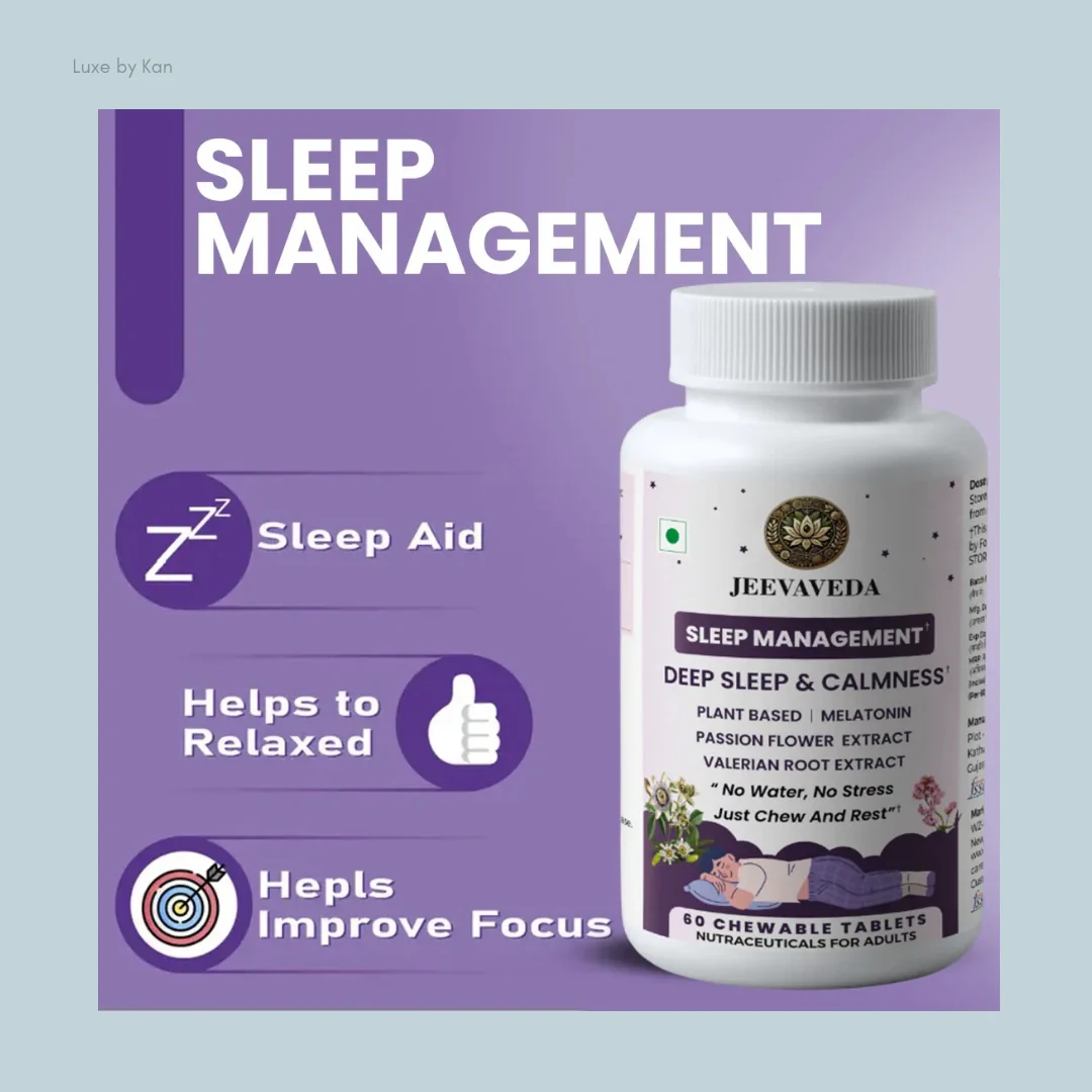 Jeevaveda Sleep Management Chewable Tablets - Image 2