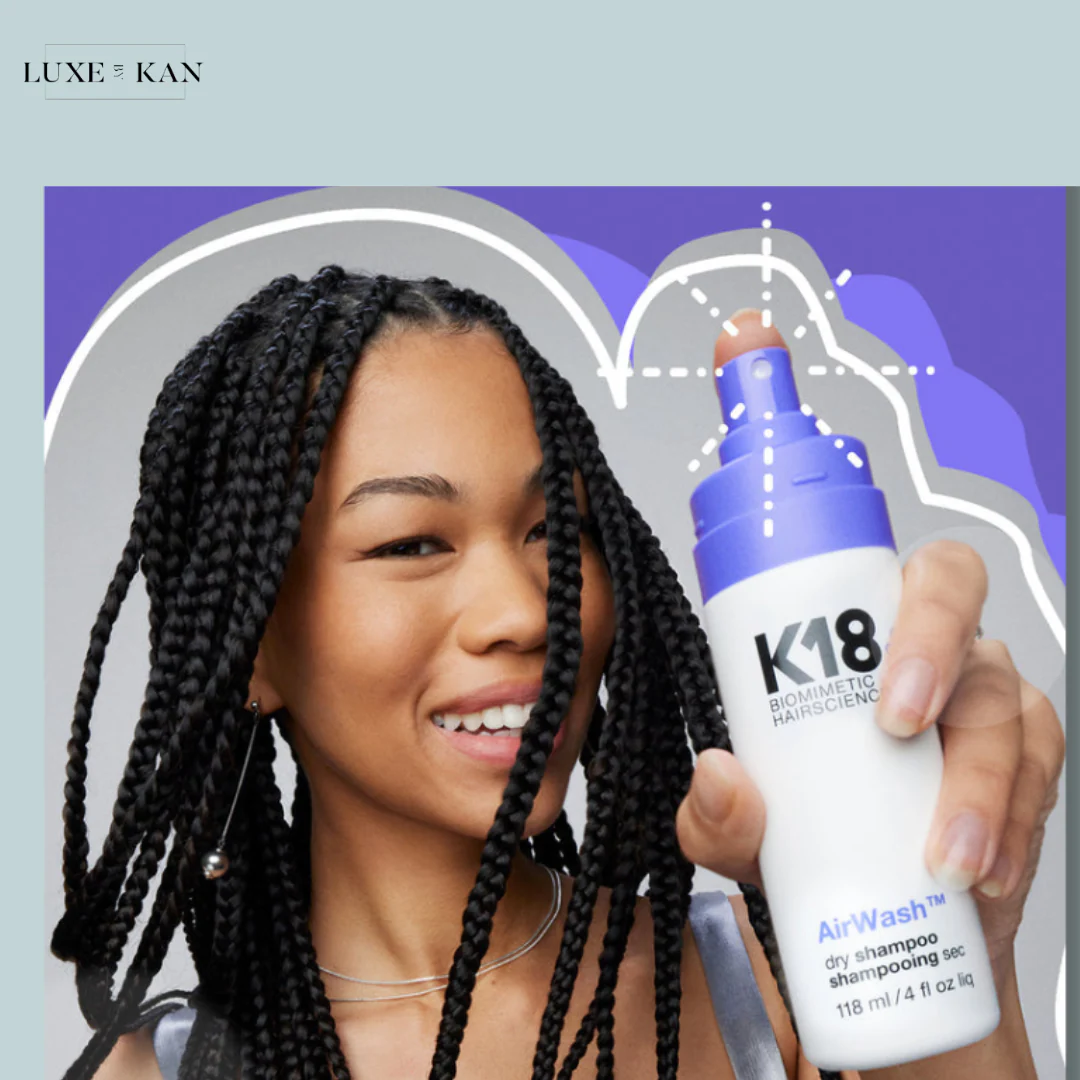 K18 Biomimetic Hairscience AirWash Dry Shampoo 118ml - Image 5