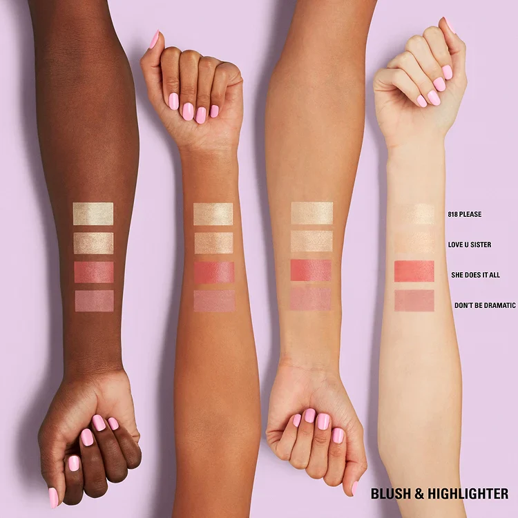 Kylie x Kendall blush and highlighter cheek quad - Image 3
