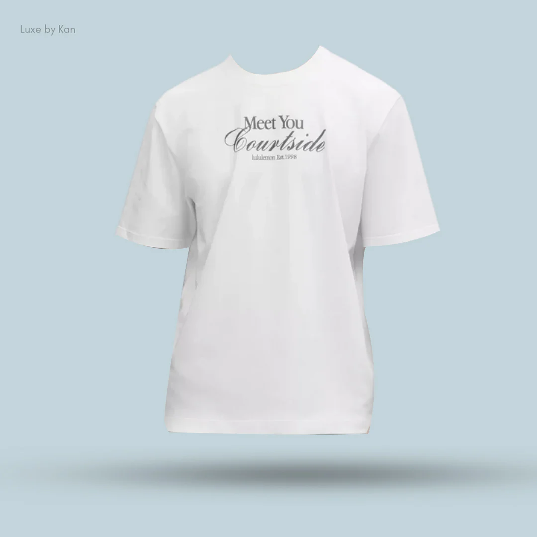 Lululemon Heavyweight Cotton Jersey T-Shirt Tennis Club - Image 3