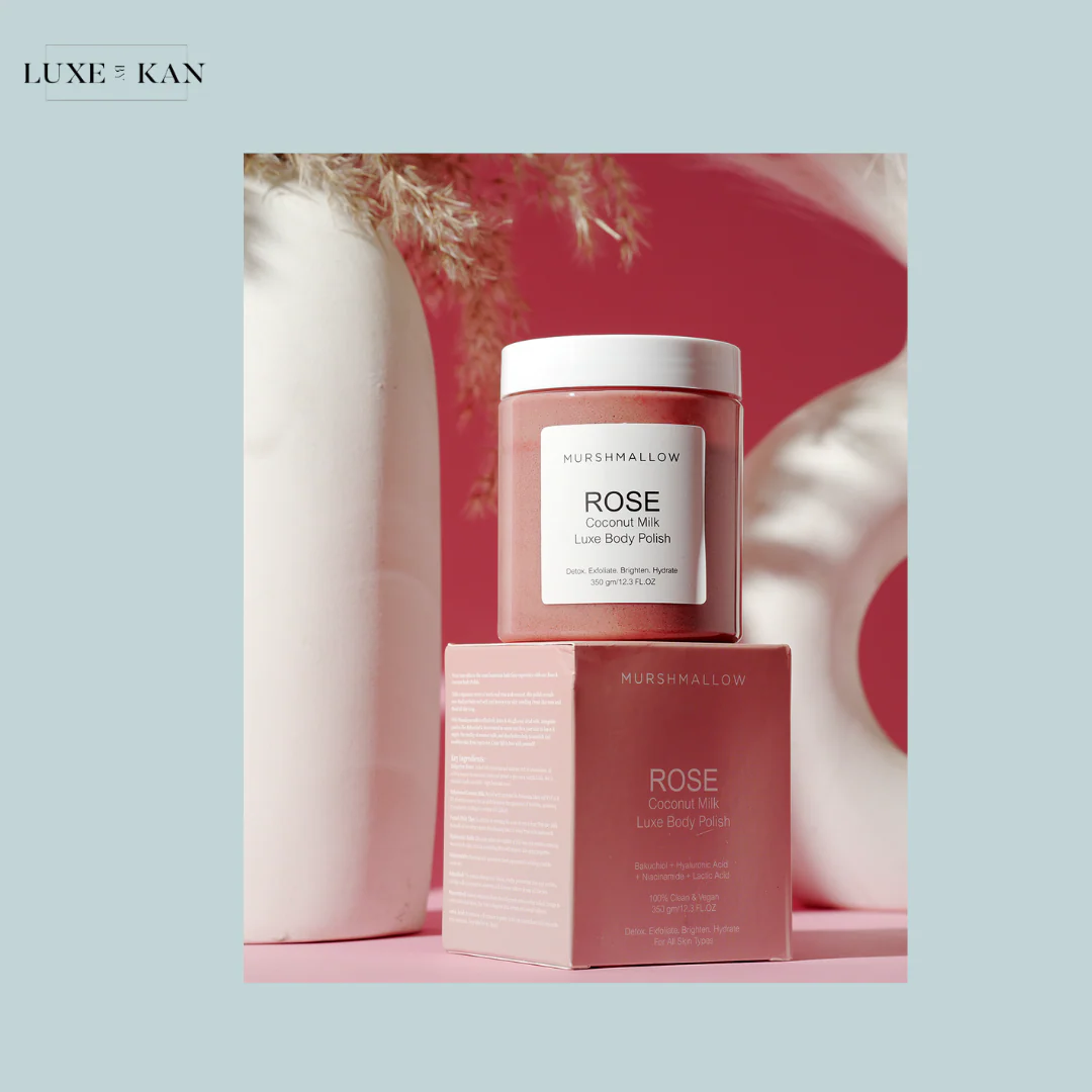 Murshmallow Rose Coconut milk Body Polish 350g - Image 4