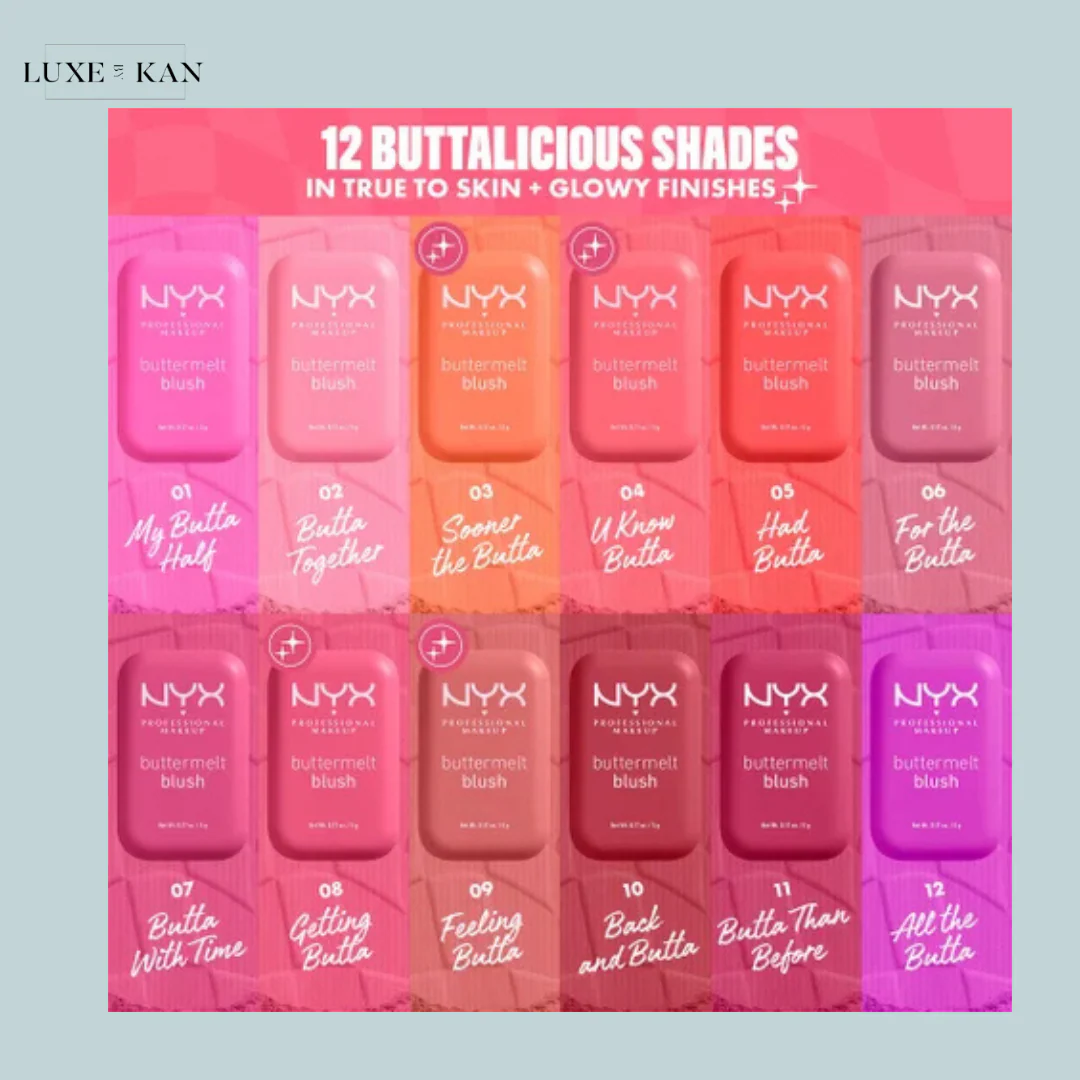 NYX Professional Makeup Buttermelt Powder Blush up to 12H Wear, Fade and Transfer Resistant (Various Shades) - Image 9