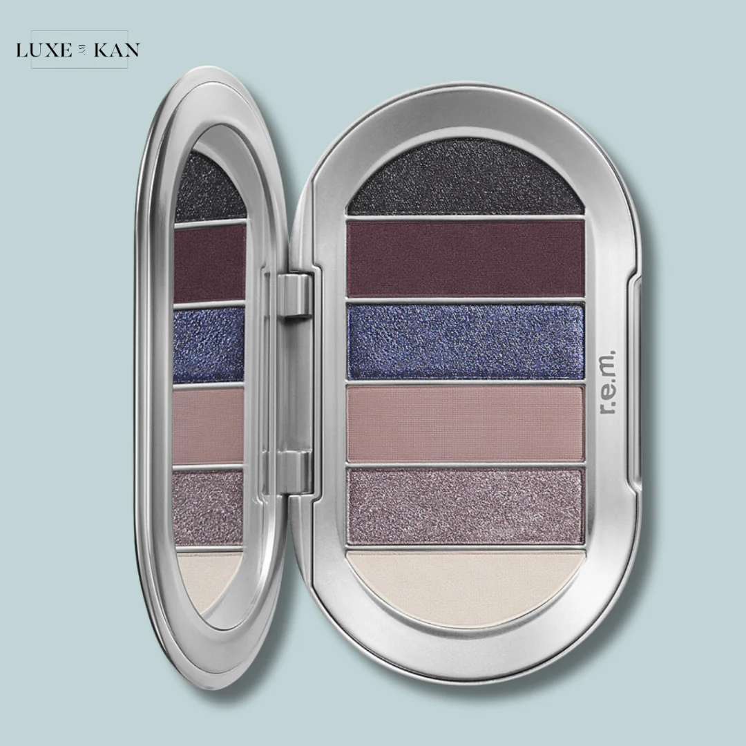 R.E.M. BEAUTY Midnight Shadows eyeshadow palette 8g - Image 5