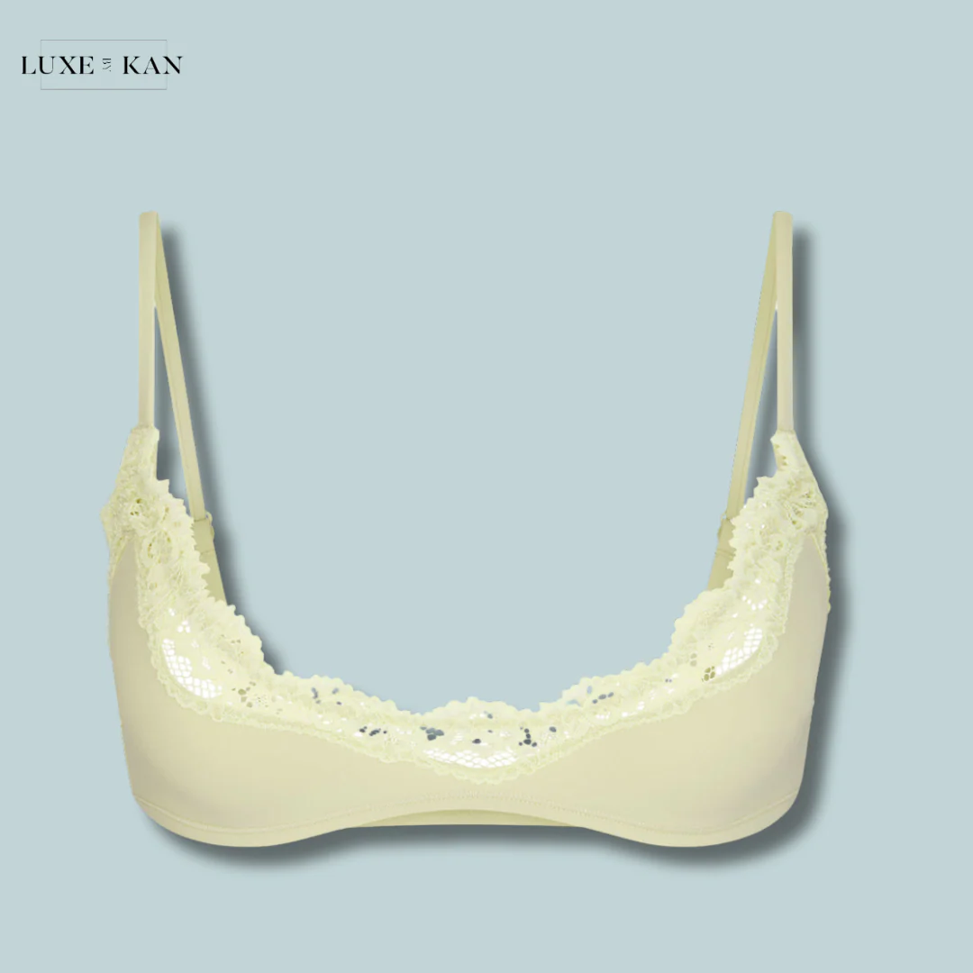 SKIMS Fits Everybody lace-trimmed stretch-woven bra - Image 2