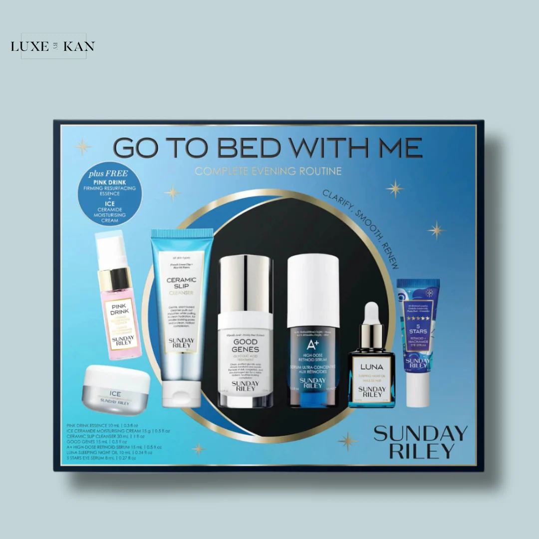 Sunday Riley Go To Bed With Me Complete Evening Routine