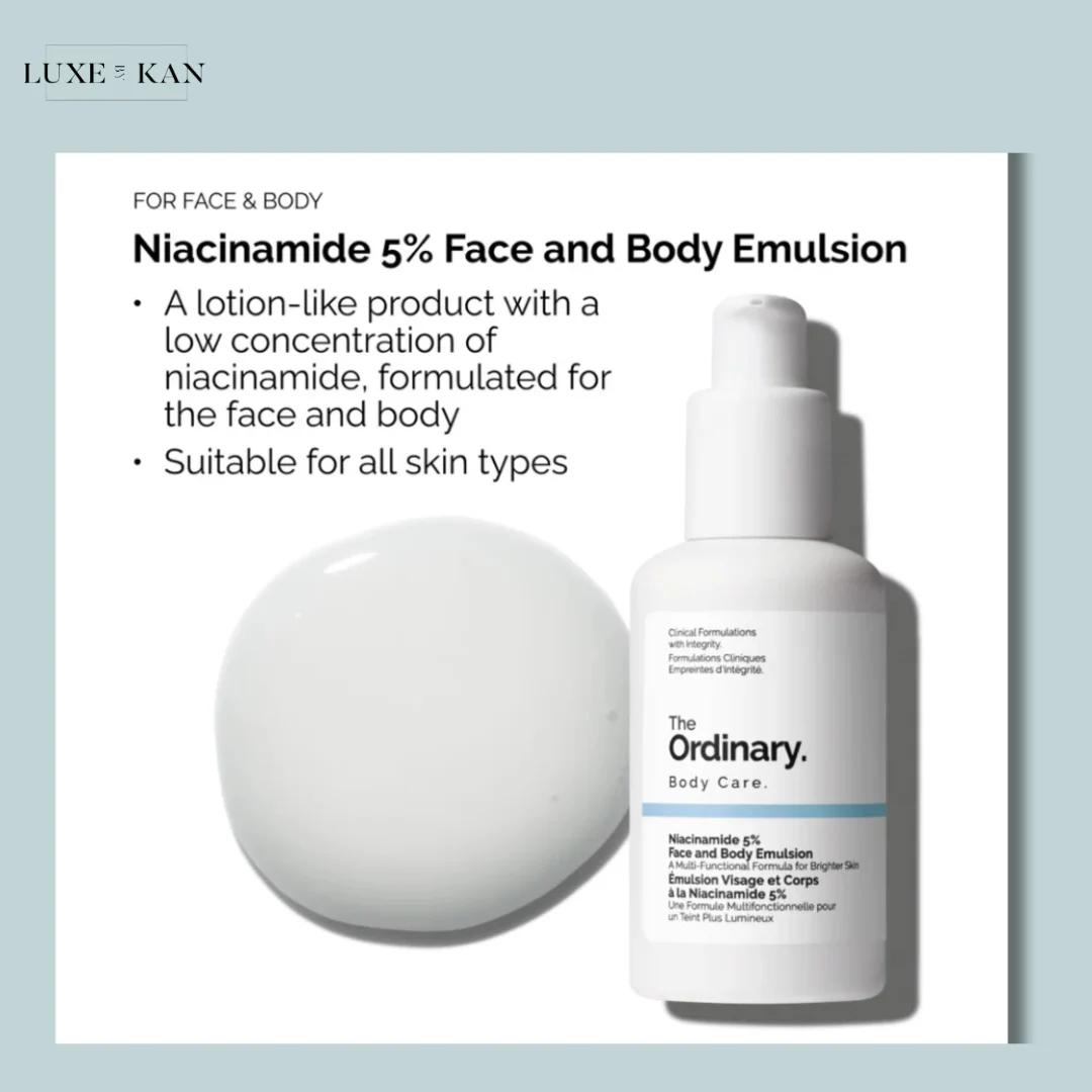The Ordinary Niacinamide 5% Face and Body Emulsion 100ml - Image 4