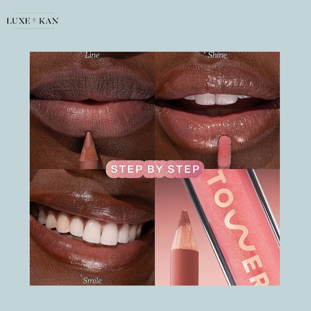 TOWER28 LINE & SHINE LIP KIT IN ICED PISTACHIO & WORK OF ART - Image 3