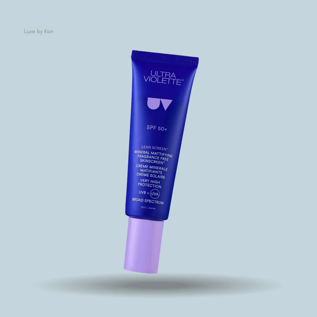 ULTRA VIOLETTE LEAN SCREEN MINERAL MATTIFYING FRAGRANCE FREE SKINSCREEN SPF 50+